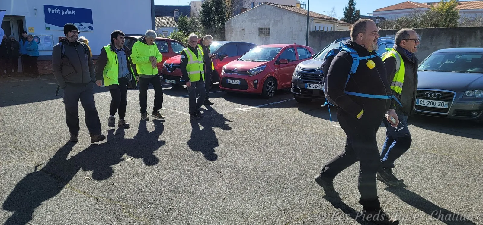 Départ du 2ème parcours pour terminer les 50 Km Audax