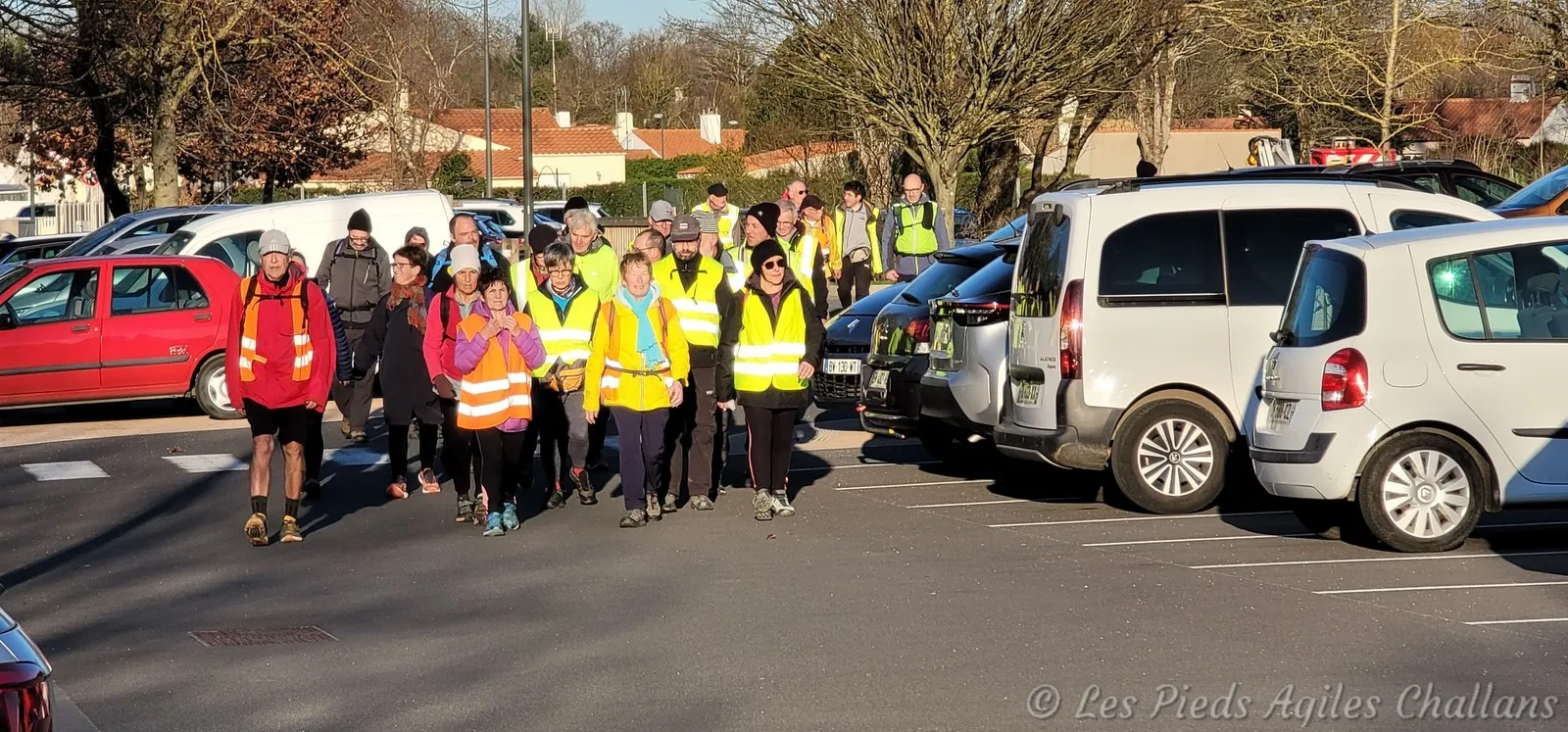 Arrivée du 2ème 25 km