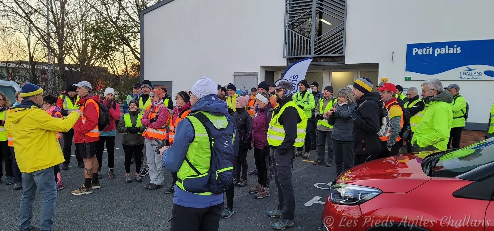 Départ pour les premiers 25 Kms