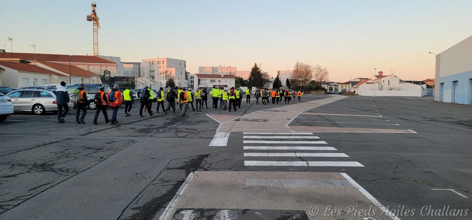 Départ pour les premiers 25 Kms